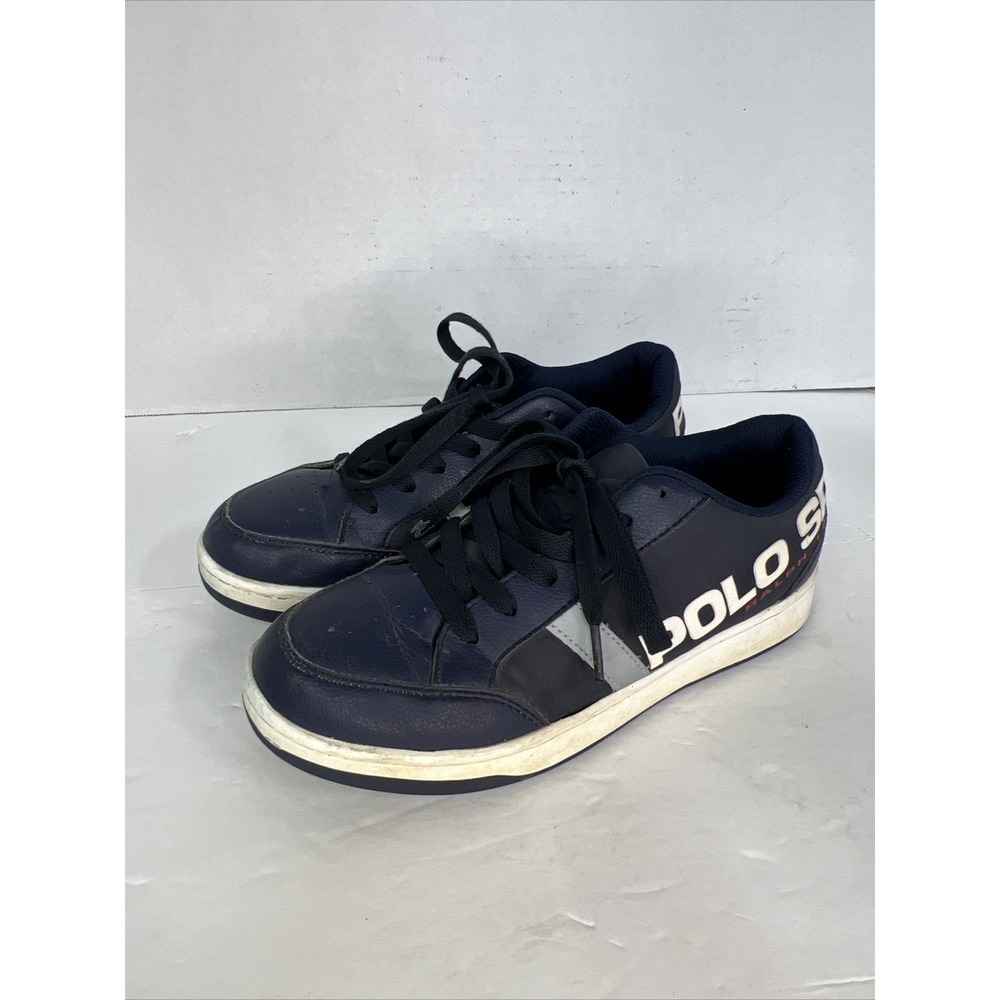 Polo Sport Rf101784/belden Mens Size 5.5 Blue With White Soles